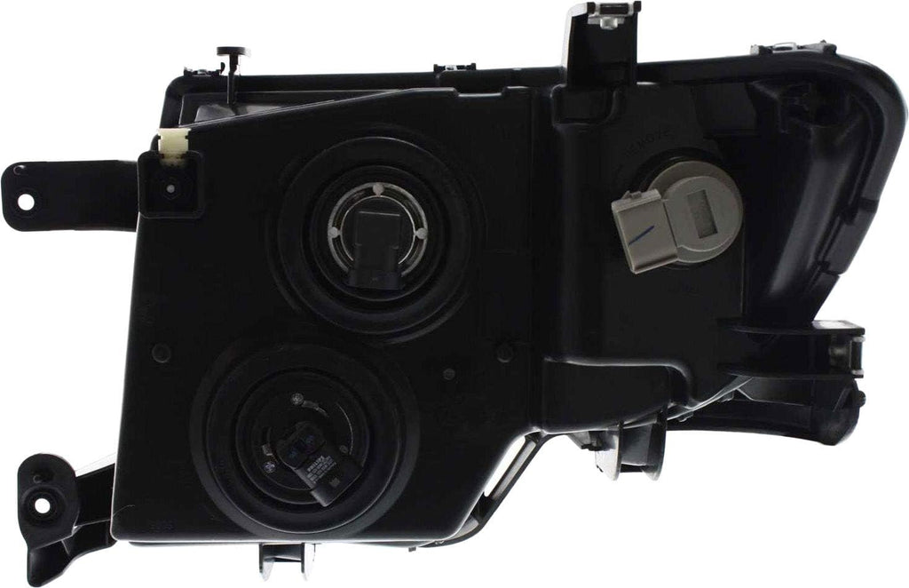 Headlight Assembly Compatible with 2007-2010 Ford Edge Halogen Chrome Passenger Side Q6567
