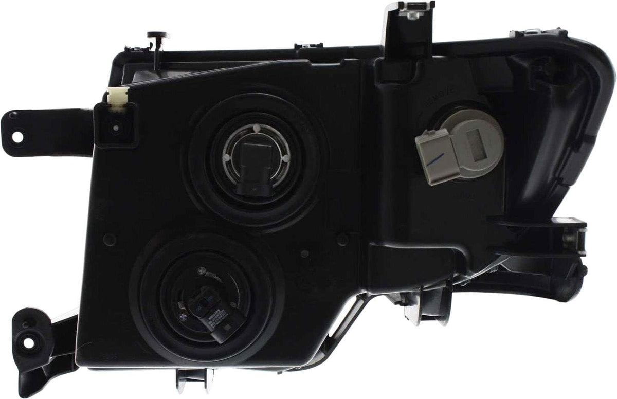 Headlight Assembly Compatible with 2007-2010 Ford Edge Halogen Chrome Passenger Side Q6567