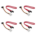 4 SATA Power Adapter Cable and 4 SATA Data Cable N98102