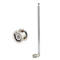 Police Radio Scanner Antenna 20-1300MHz 7 Sections Telescopic BNC Male Antenna P154