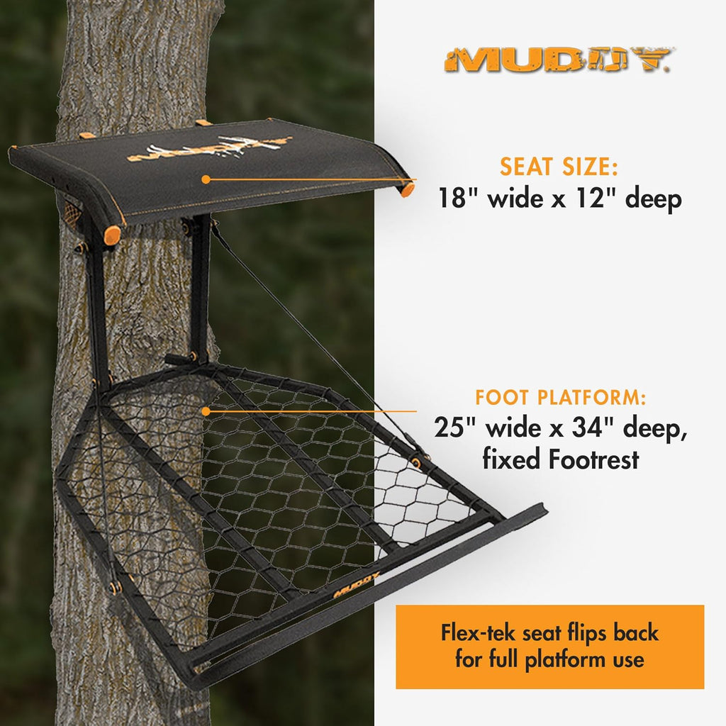 2 Pack Extra Wide 1 Person Hunting Tree Stand Platform R456743