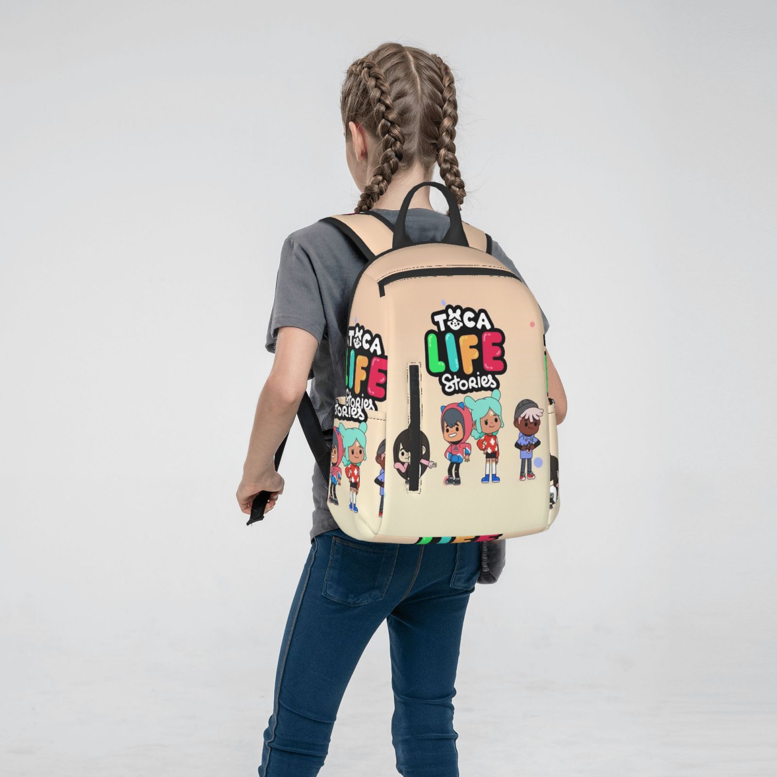 Lightweight Unisex School Backpack for Kids Teens Adult S527027