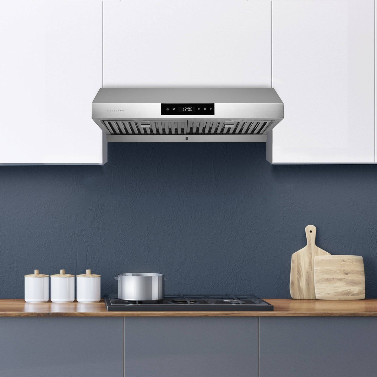 30 in. 860 CFM Ducted Under Cabinet Range Hood Stainless Steel F79471