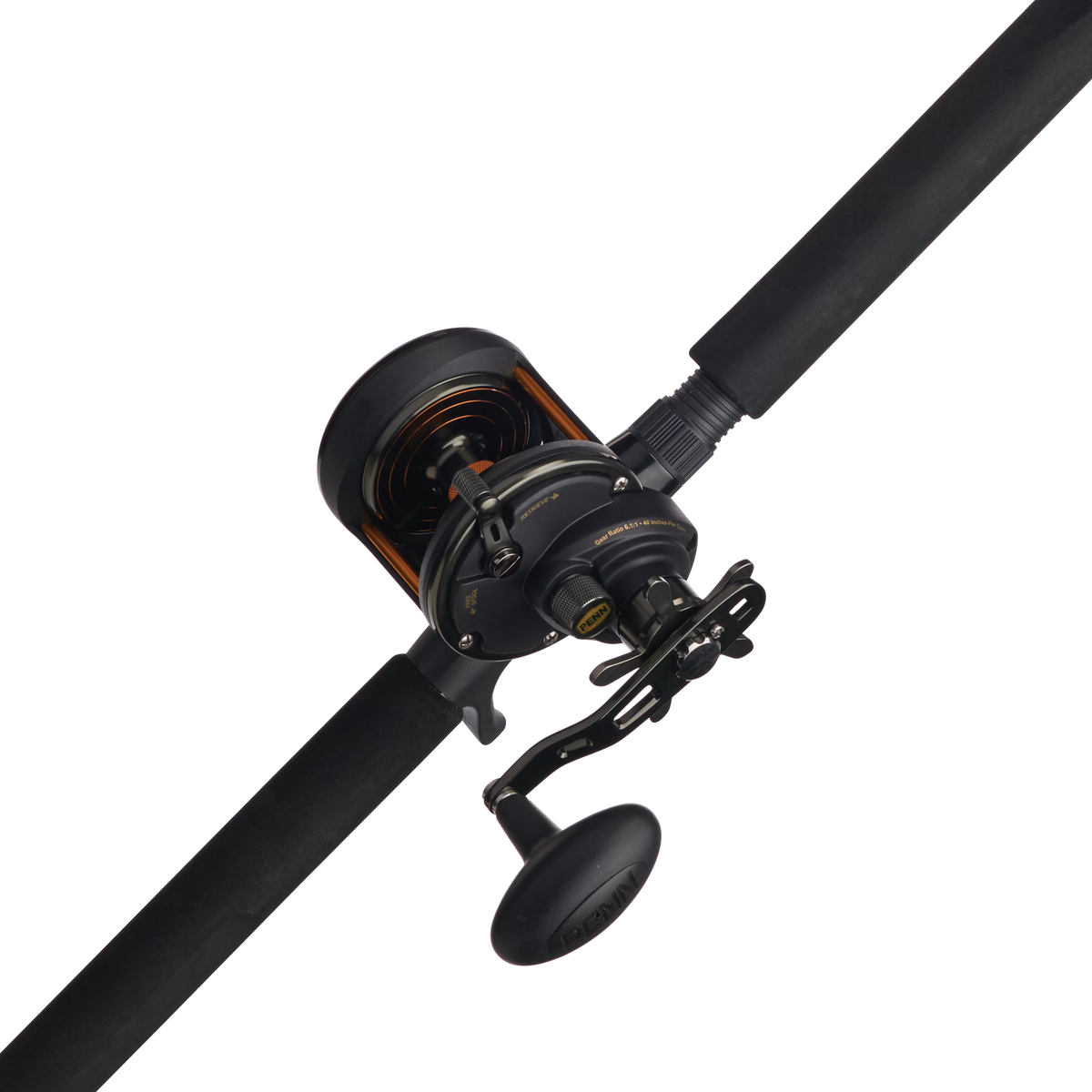 6'2" Squall II Star Drag Rod and Reel Fishing Combo Q5514