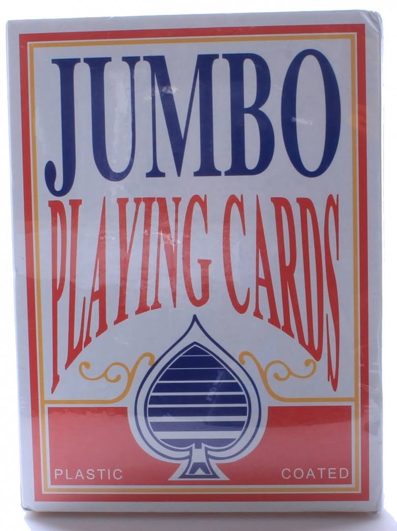 Large Giant A4 Playing Cards Party Games V24400
