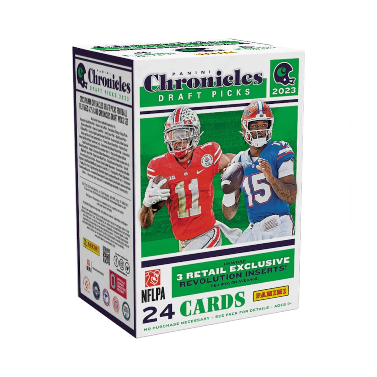 2023 Panini Chronicles Draft Picks NFL Football Trading Cards Blaster Box T330830