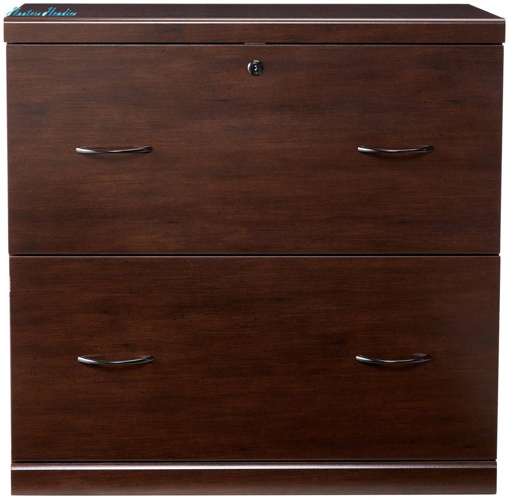 Espresso 2 Drawer Lateral Filing Cabinet D397