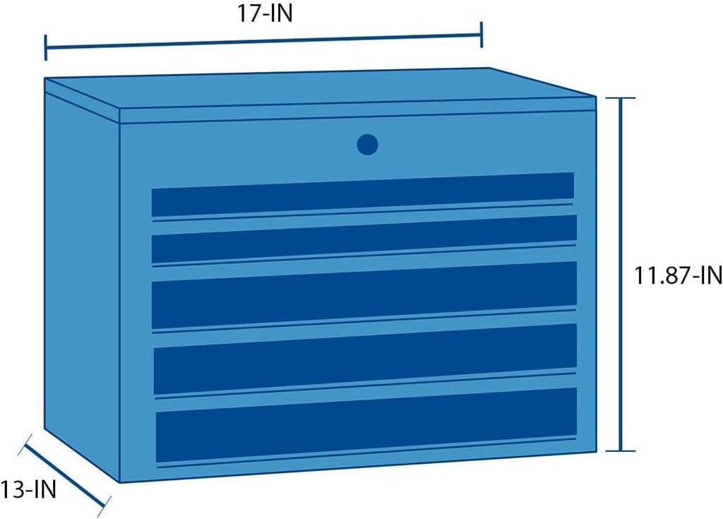 Deep Tool Box, Lockable, 17-in. L733