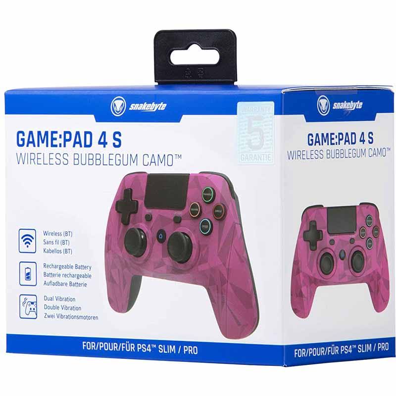 Wireless PS4 Controller Bubblegum Camo W51896