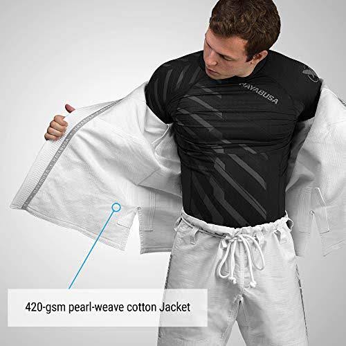 White Lightweight Jiu Jitsu Gi A427