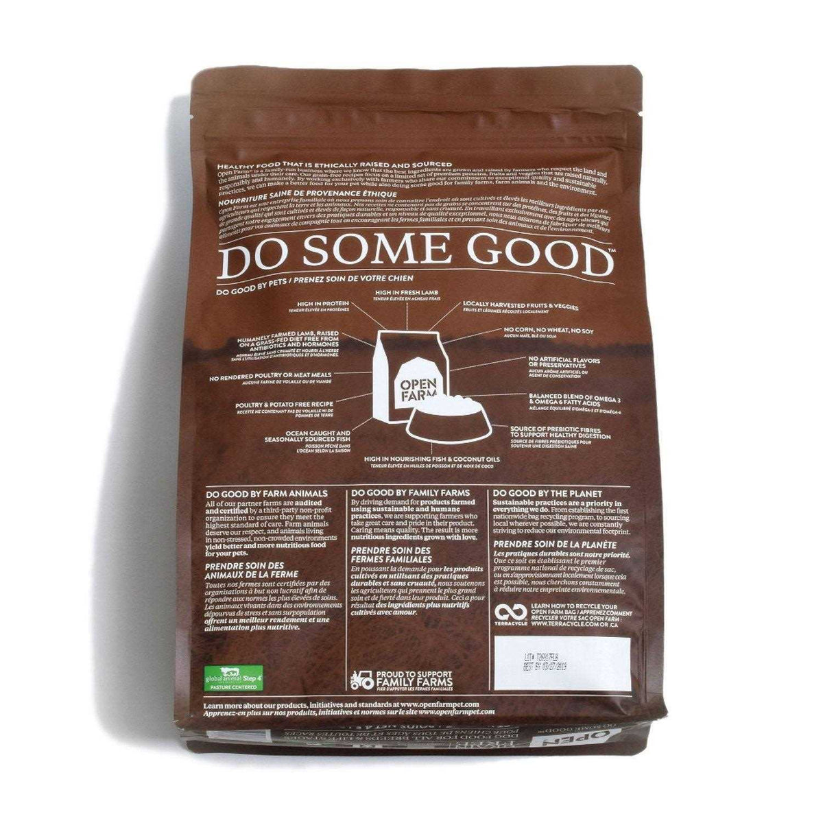 Grain-Free Pasture Raised Lamb Dry Dog Food K341