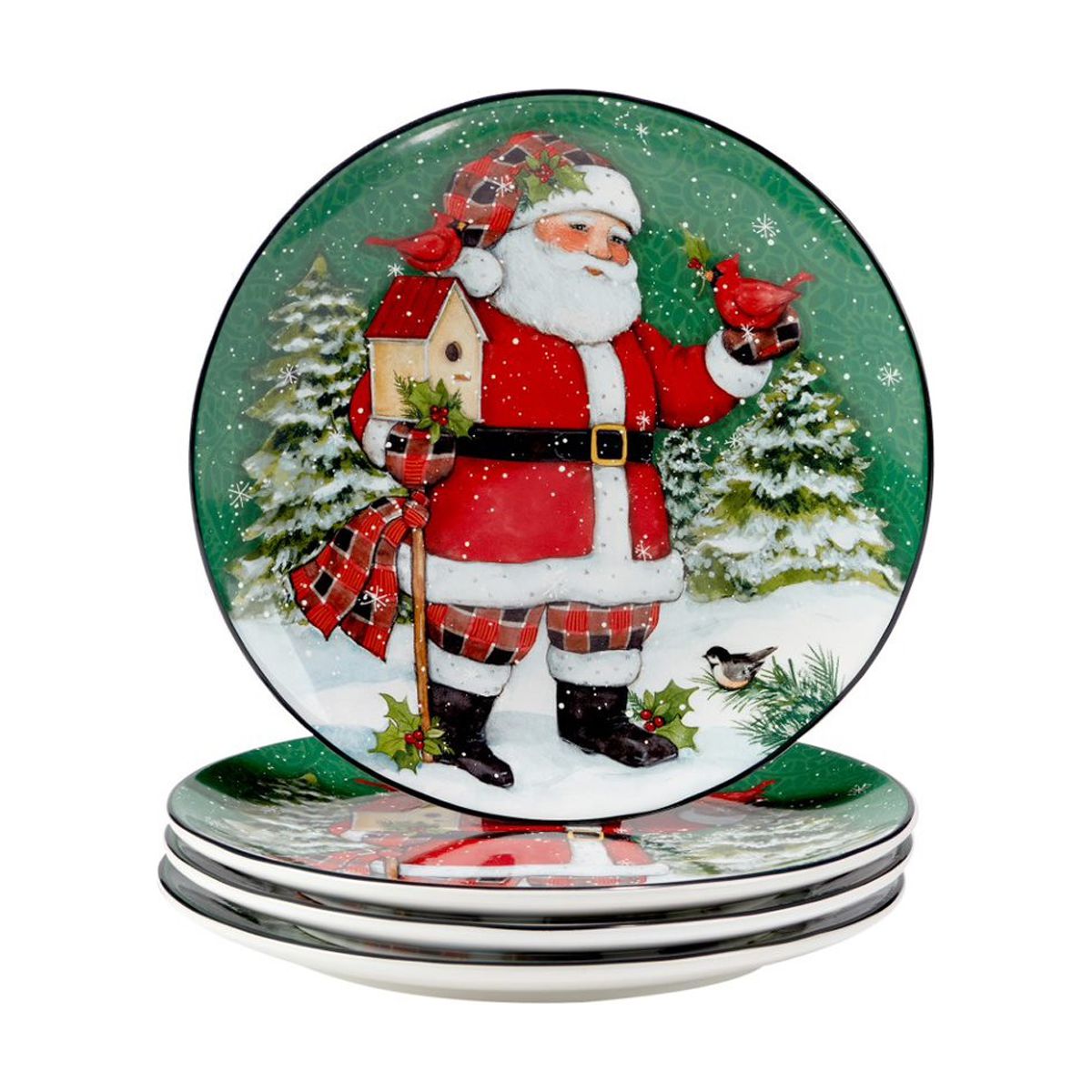 16 Piece Christmas Dinnerware Set O255