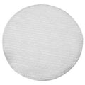White Low Profile Carpet Bonnet - 6 per Carton Z1037