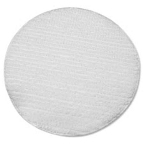 White Low Profile Carpet Bonnet - 6 per Carton Z1037