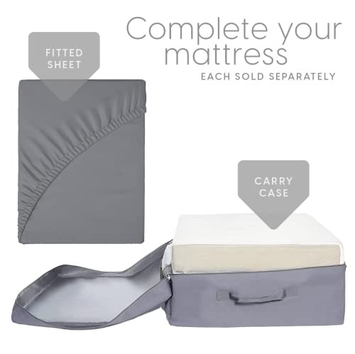 Cot Size Memory Foam Folding Mattress with Washable Cover Q132