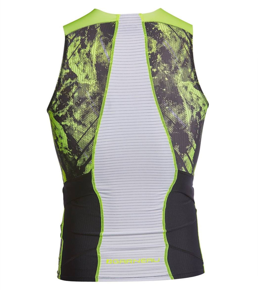 Men's Pro Carbon Tri Top - Black/Yellow D410844