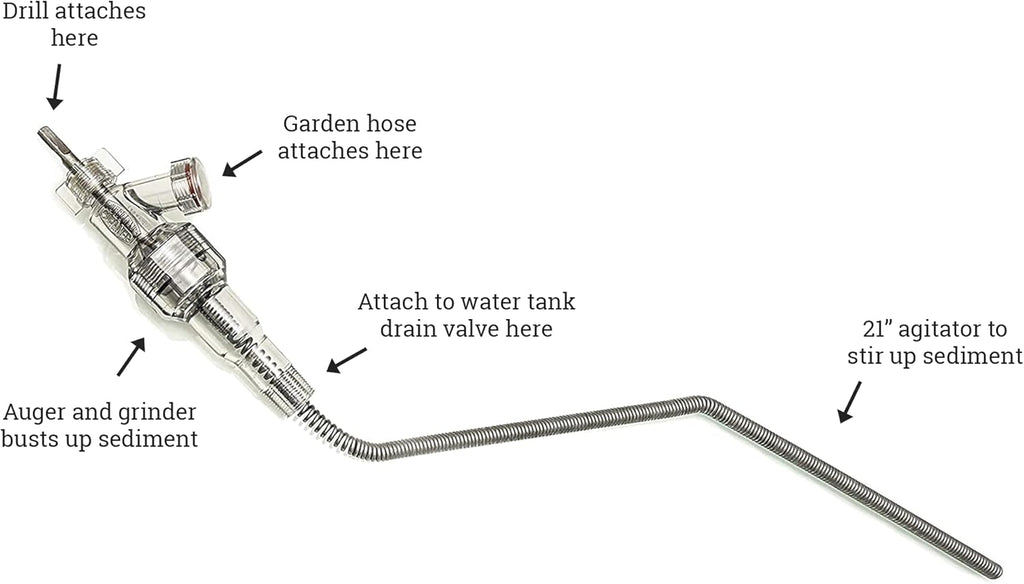 Water Heater Cleaning Tool R1853