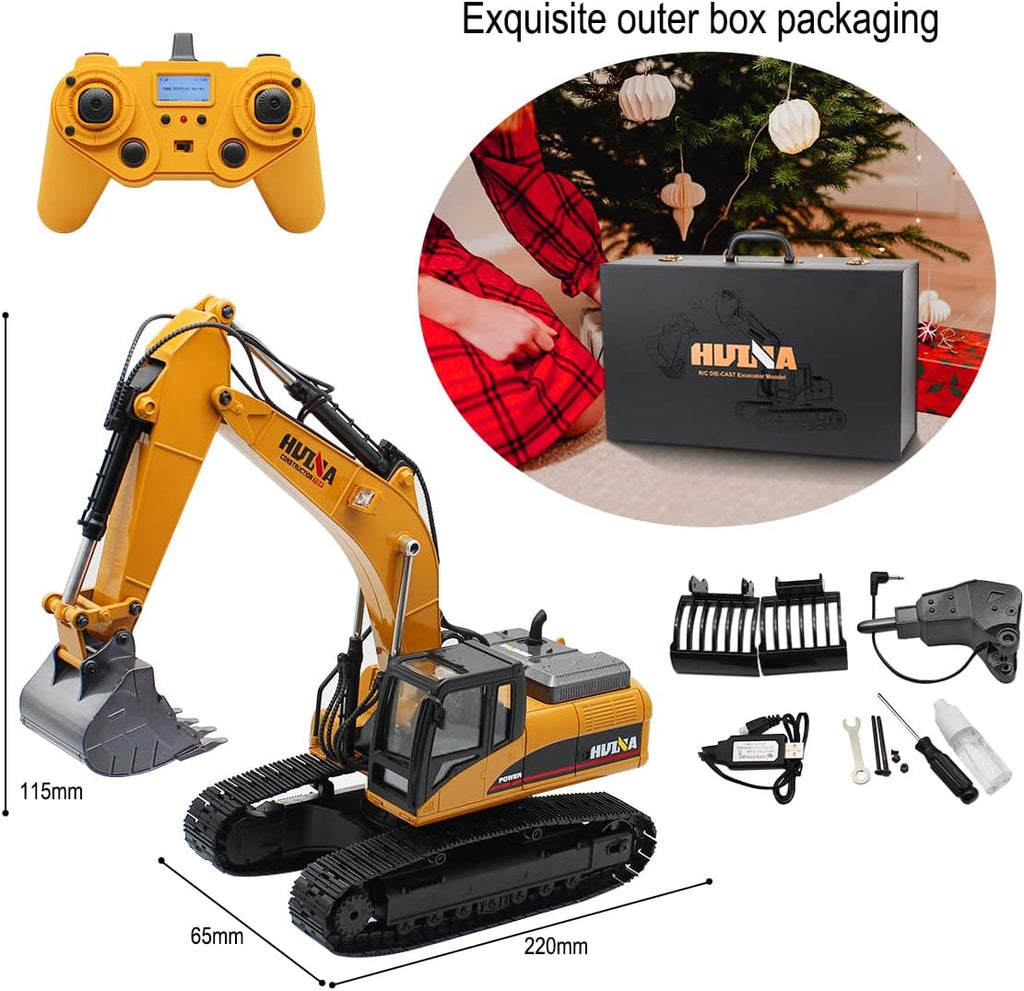 23 Channel 1/14 Scale Full Metal RC Excavator I365894