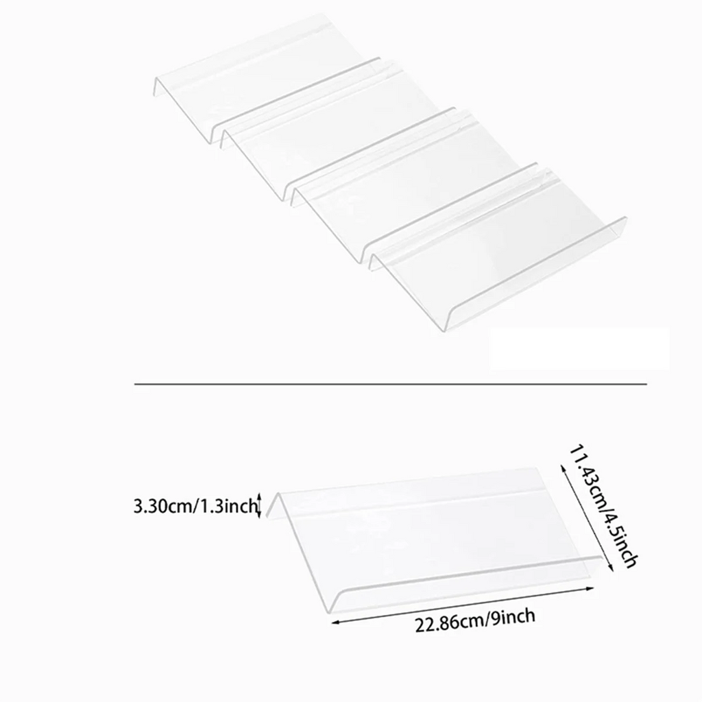 16 x Clear Acrylic Spice Drawer Organizer U571411