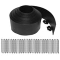 20FT Plastic No Dig Garden Edging with 25 Stakes B5217