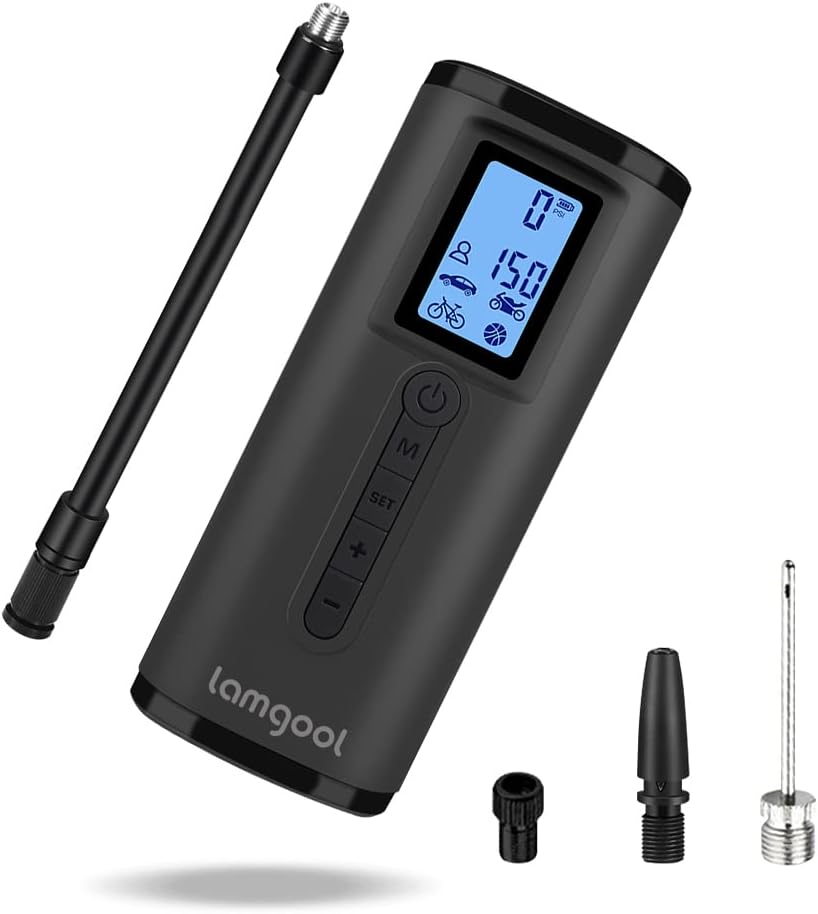 Portable Cordless Tire Inflator with LED Light E45824