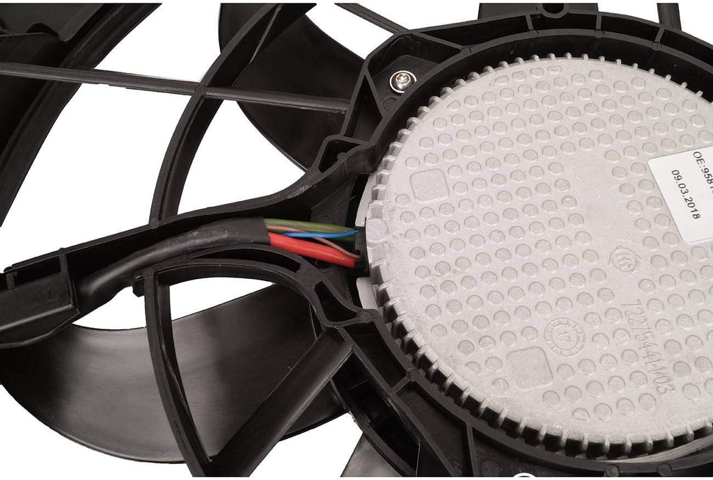 Radiator Cooling Fan Motor Assembly for Porsche Cayenne 11-15 D873