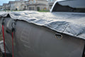 Black 12 Mil Heavy Duty Poly Truck Tarp A73243