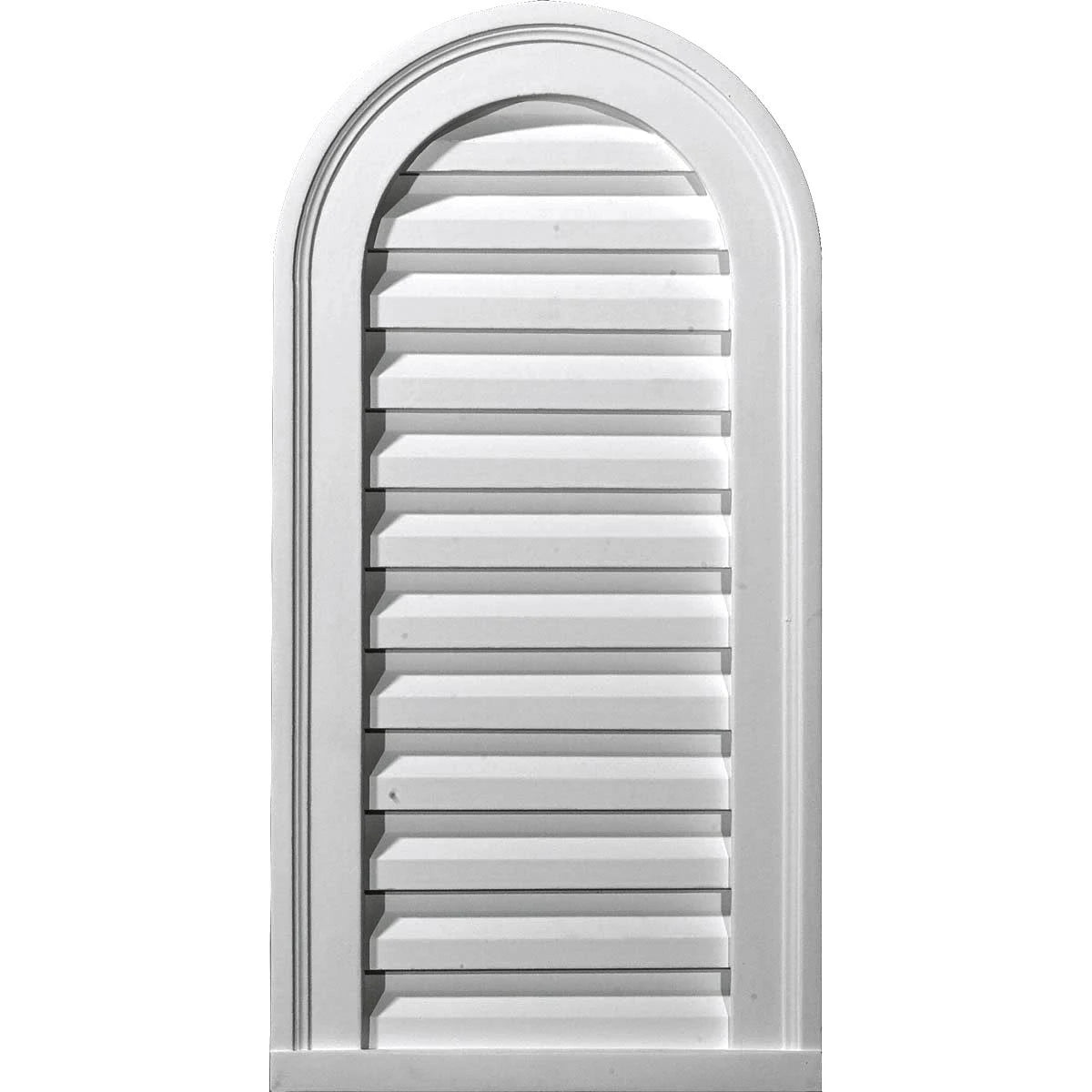 Cathedral Urethane Gable Vent Louver J55596