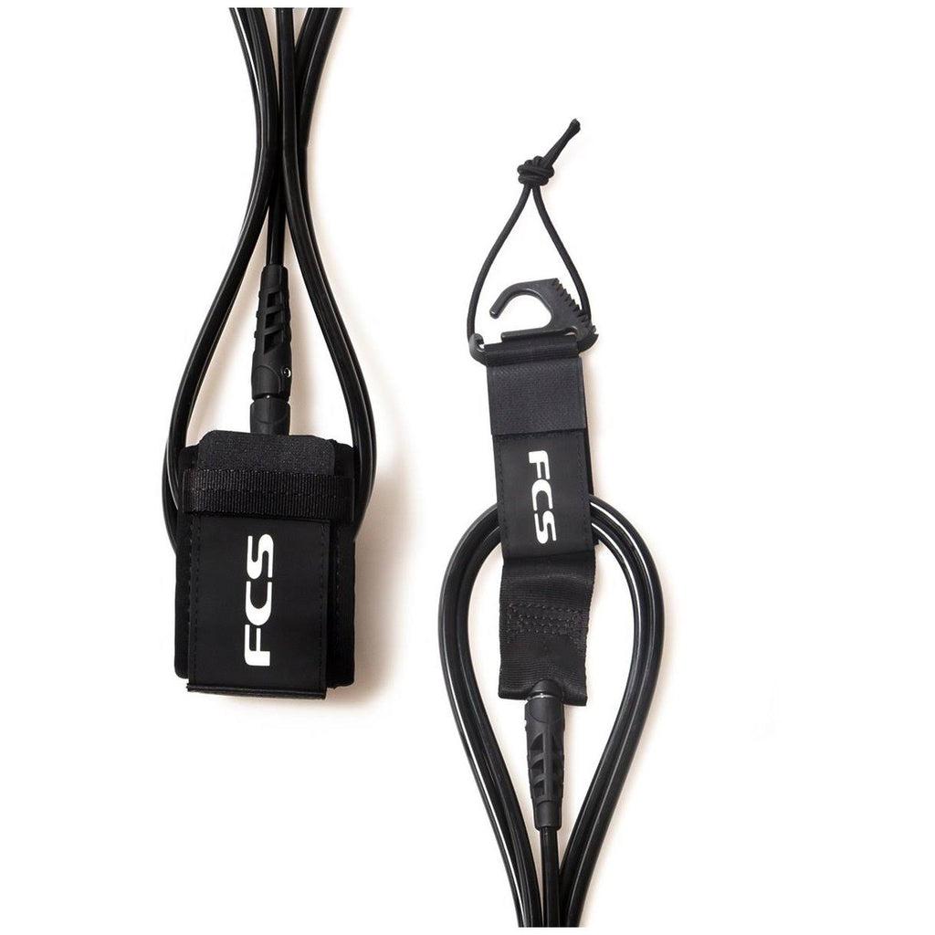 Black 9ft Longboard Leash Y24384