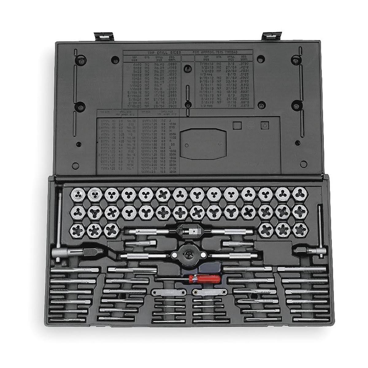 75 PC Carbon Steel Tap and Die Set S6514