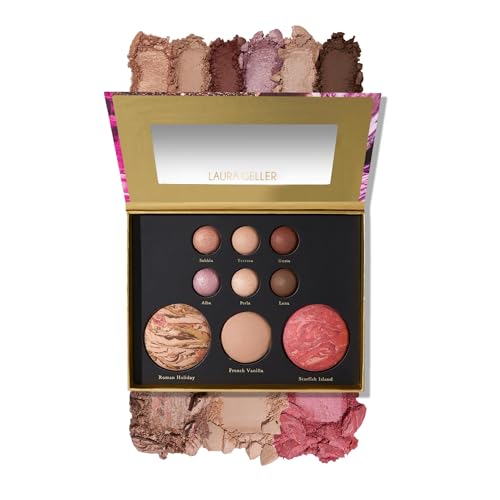 Full Size Baked Palette with Bronzer, Blush, Highlighter and 6 Eyeshadows J1093