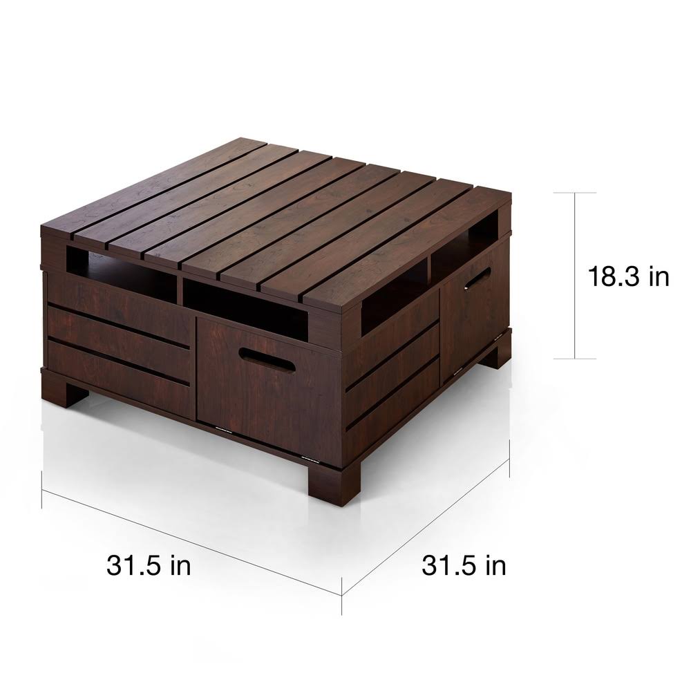 Black Storage Coffee Table M95813