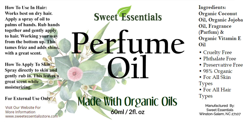 Vanilla Musk Perfume Oil 2oz Spray S26026