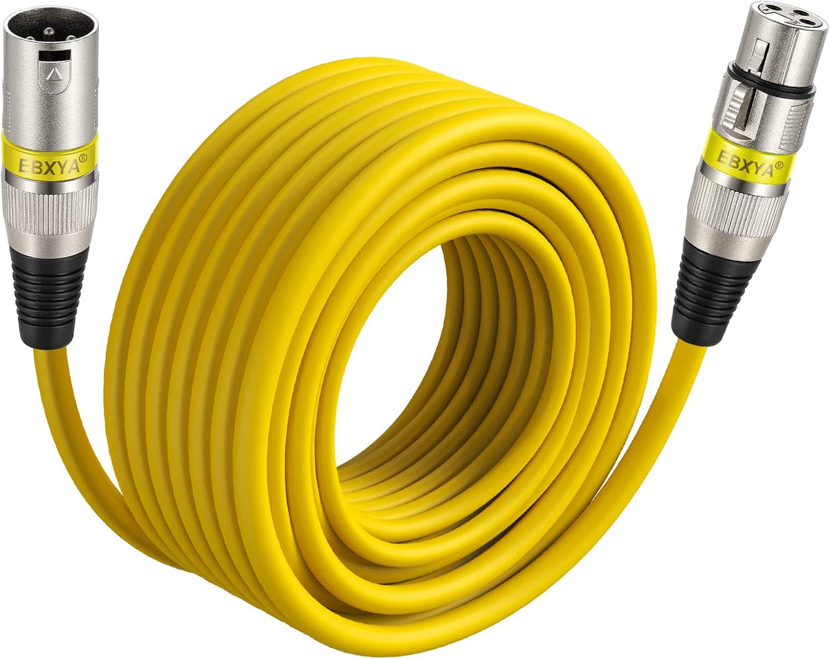 50 Ft 4 Pack XLR Microphone Cable Y1335