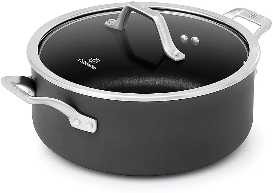 Hard-Anodized Nonstick 5-Quart Dutch Oven with Cover K926796