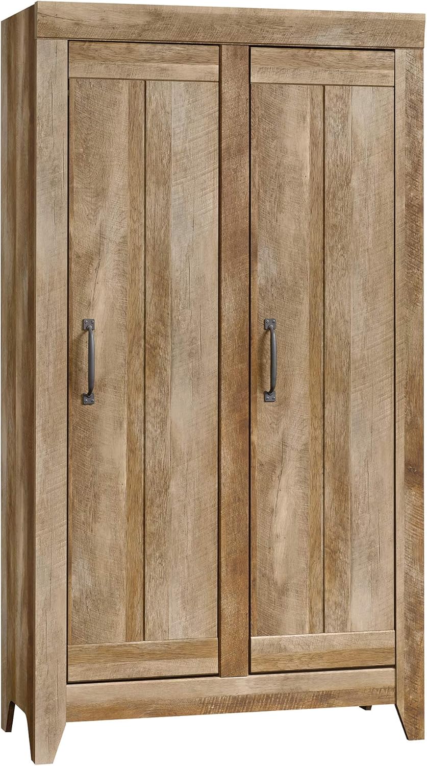 Craftsman Oak Storage Cabinet T34340