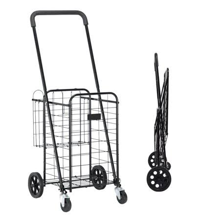 Portable Folding Shopping Cart, Black C25979