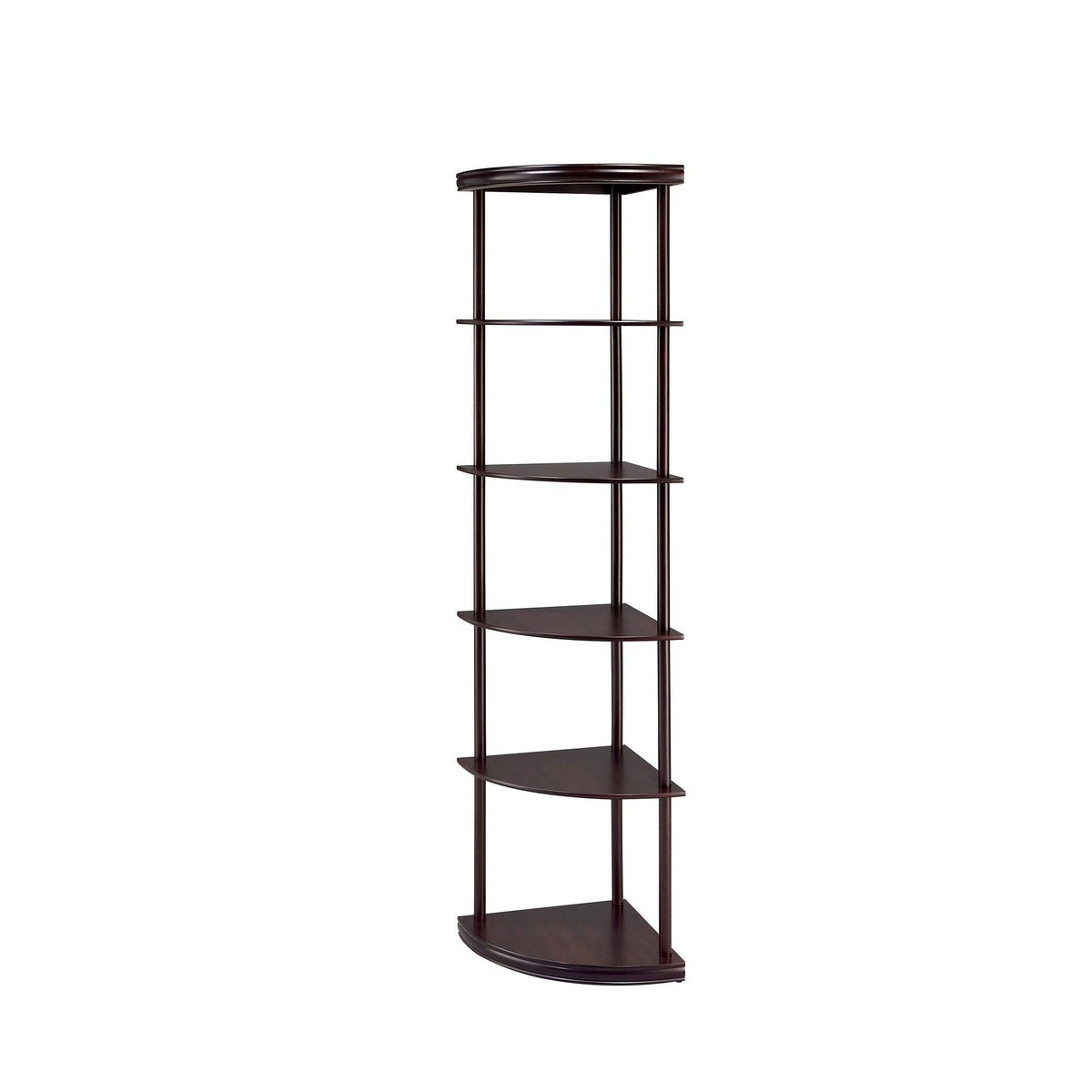 Cappuccino Corner Bookcase L675900