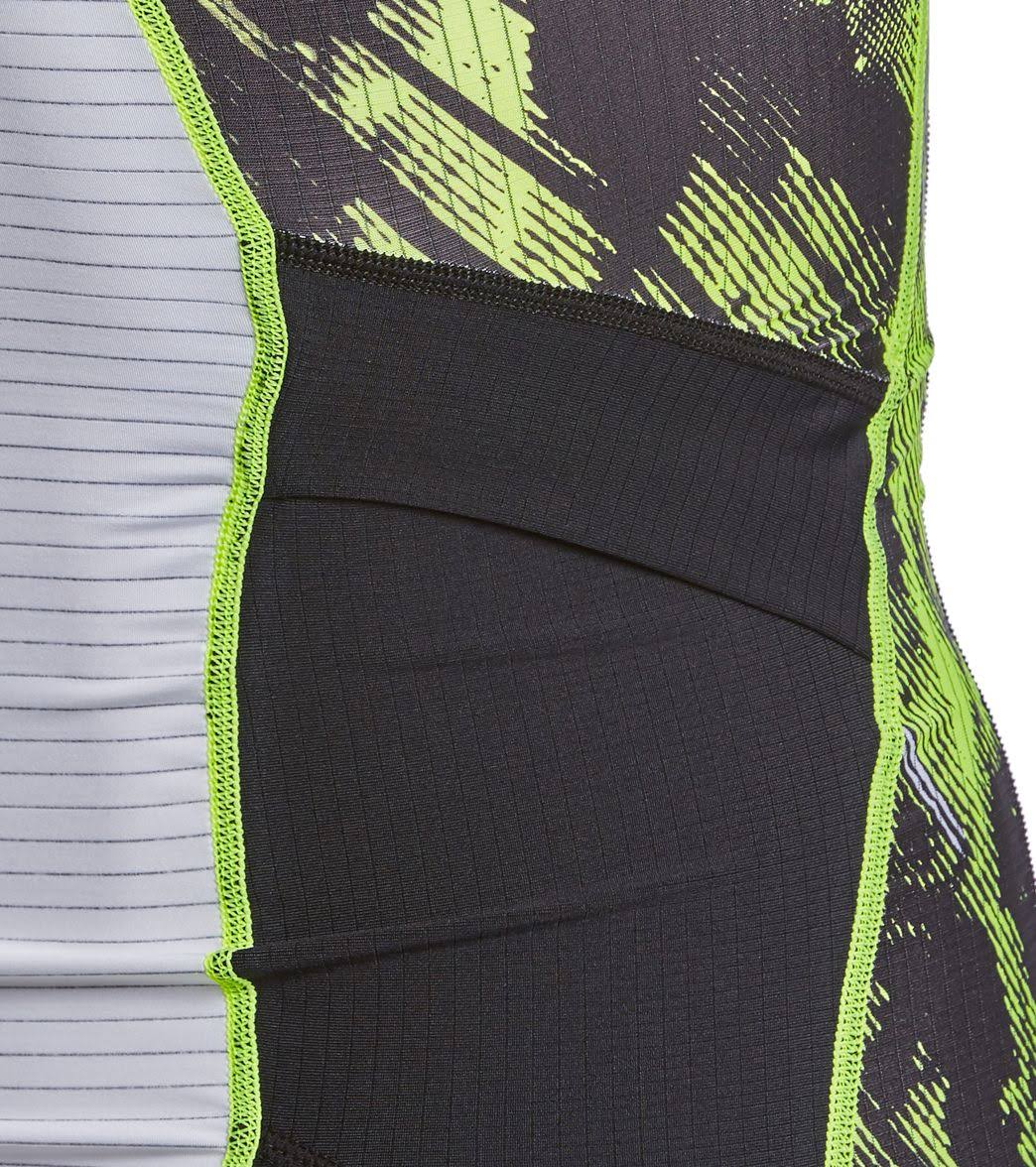 Men's Pro Carbon Tri Top - Black/Yellow D410844