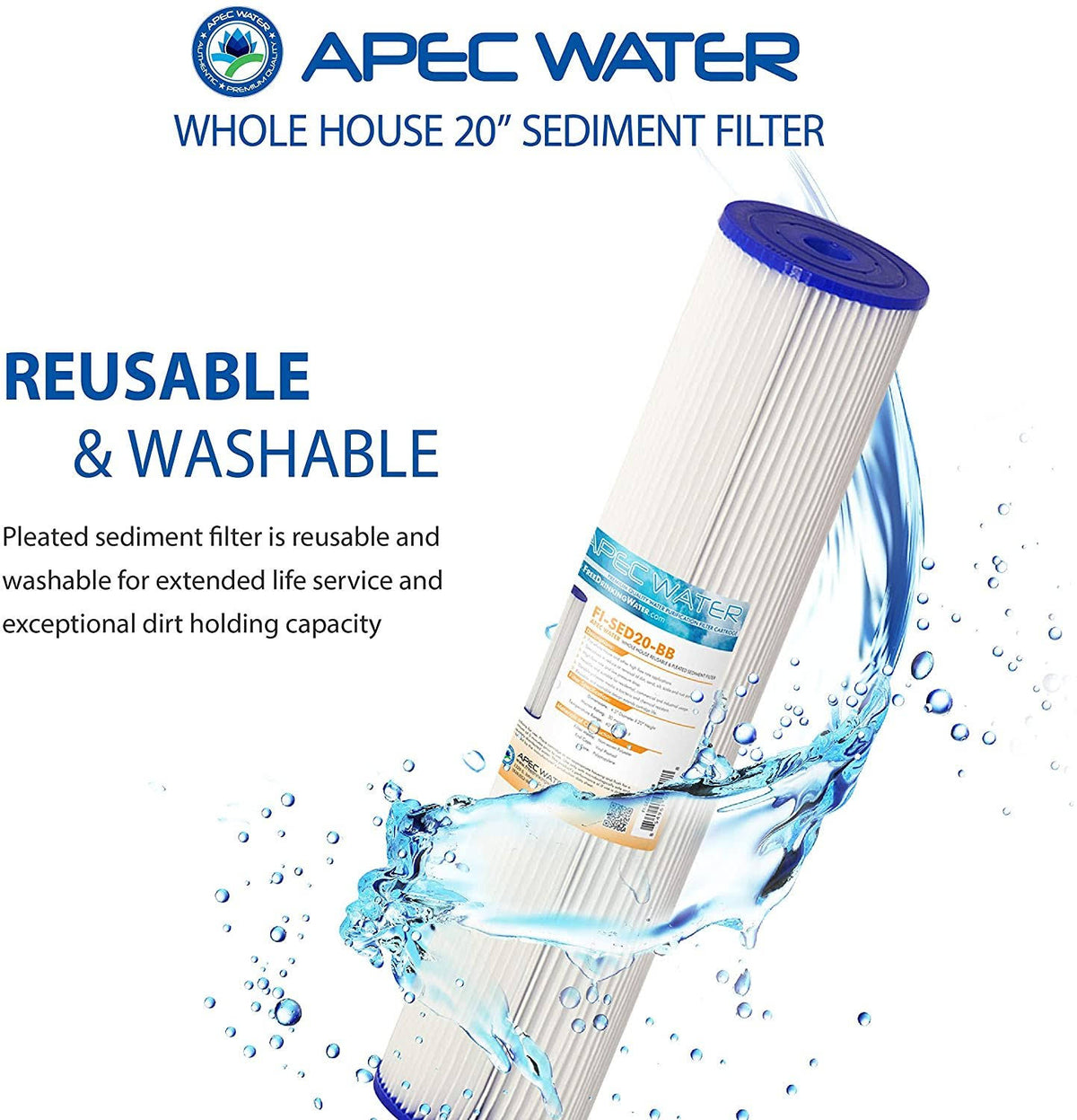 20x22 Whole House Sediment Replacement Filter E30650