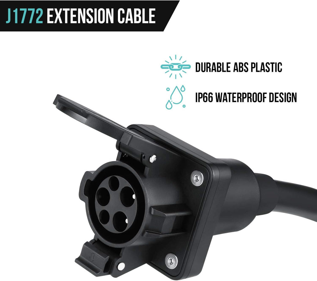 J1772 Extension Cable 40ft/12m for EV Chargers O519