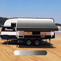 Ocean Blue 20' Waterproof Vinyl RV Awning Fabric Replacement R116611
