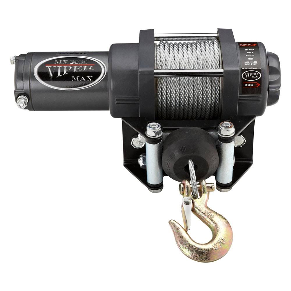 3000lb ATV/UTV Winch Kit with 50 Feet Steel Cable E7947