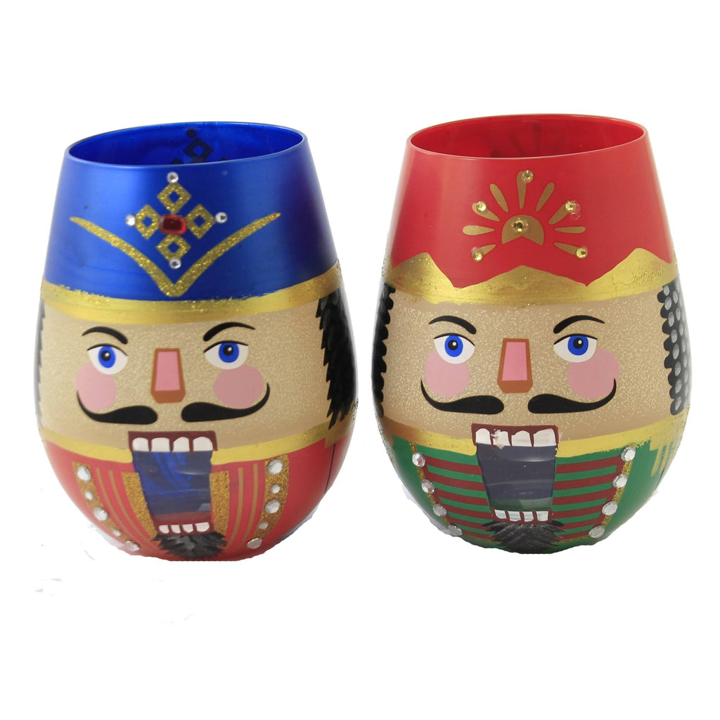 2 Piece Stemless Wine Glass Set A237