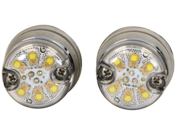 Amber Push-On Hidden Strobe Kit F476