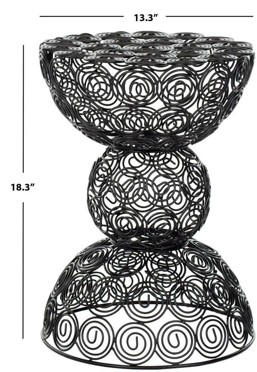 Green Iron Wire Stool I20431