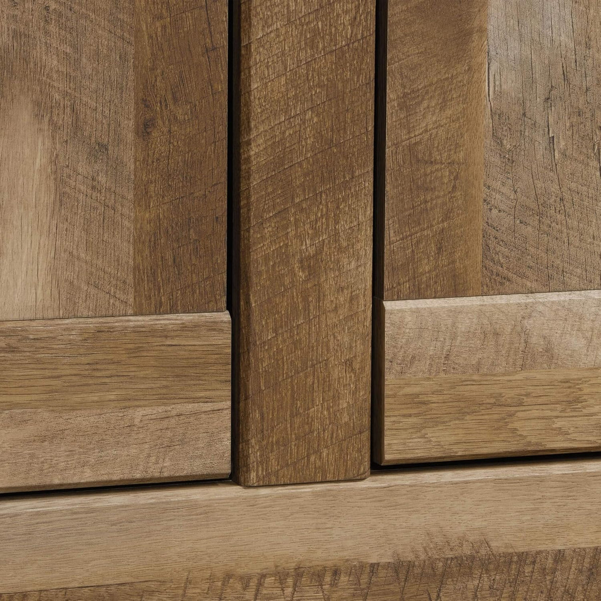 Craftsman Oak Storage Cabinet T34340