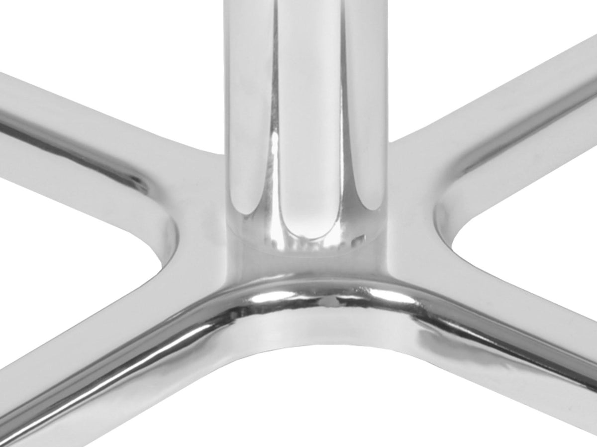 Mahogany Grey Square X-Base Table Z2460