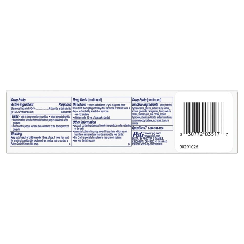 3oz 3 pack Enamel Protect Toothpaste Y231498