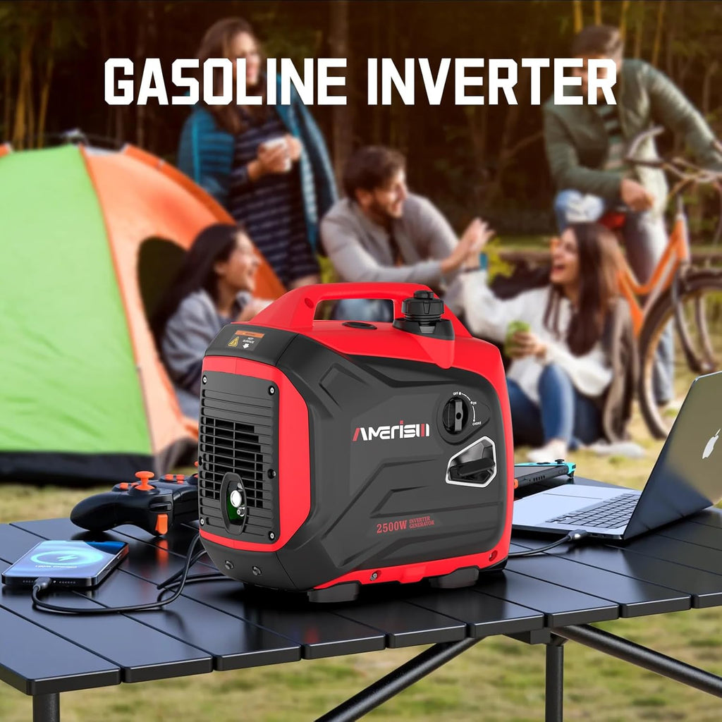 2500-Watt Gas Powered Portable Inverter Generator G103800
